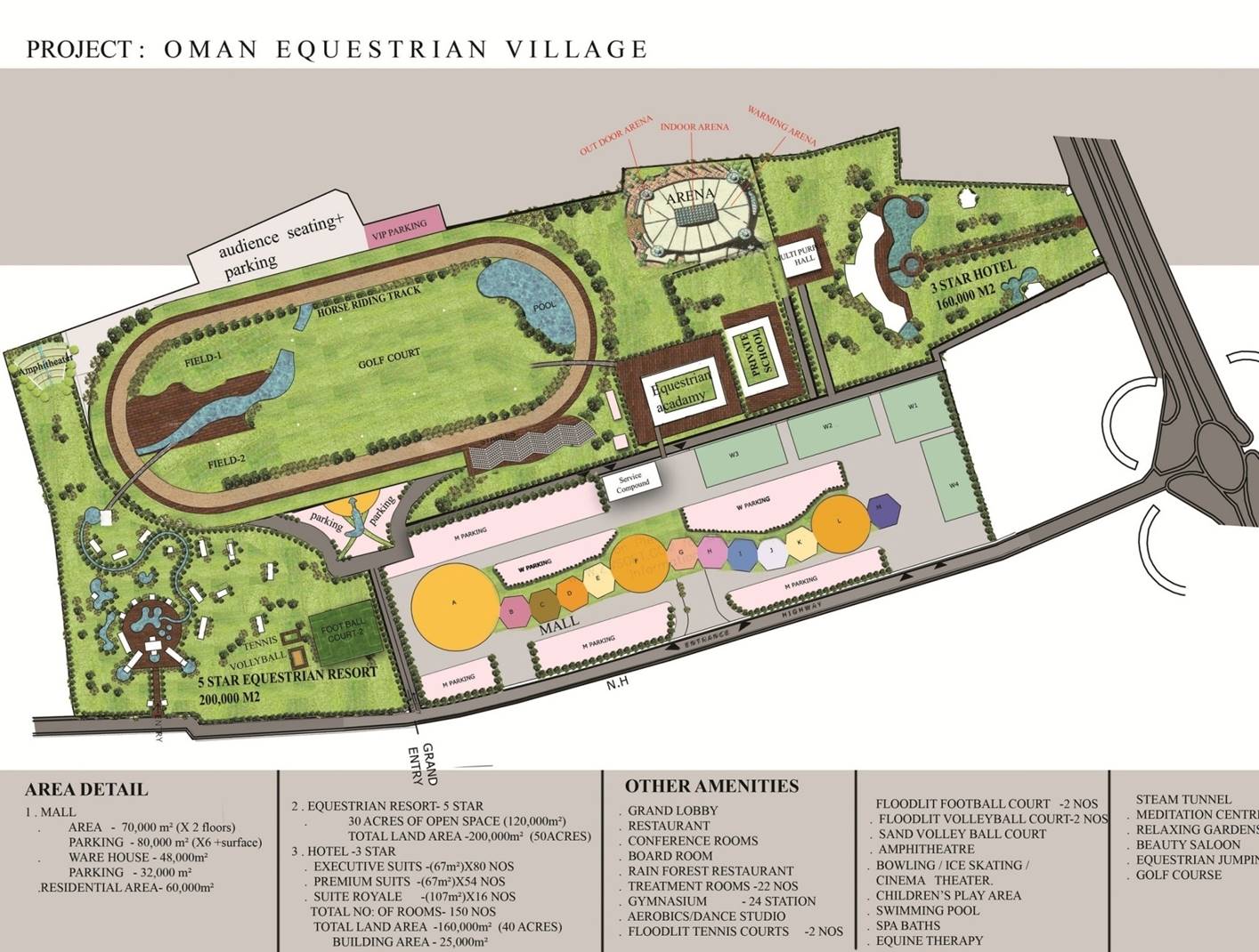 EQUISTRIAN CLUB MUSCAT(100 ACRES)
