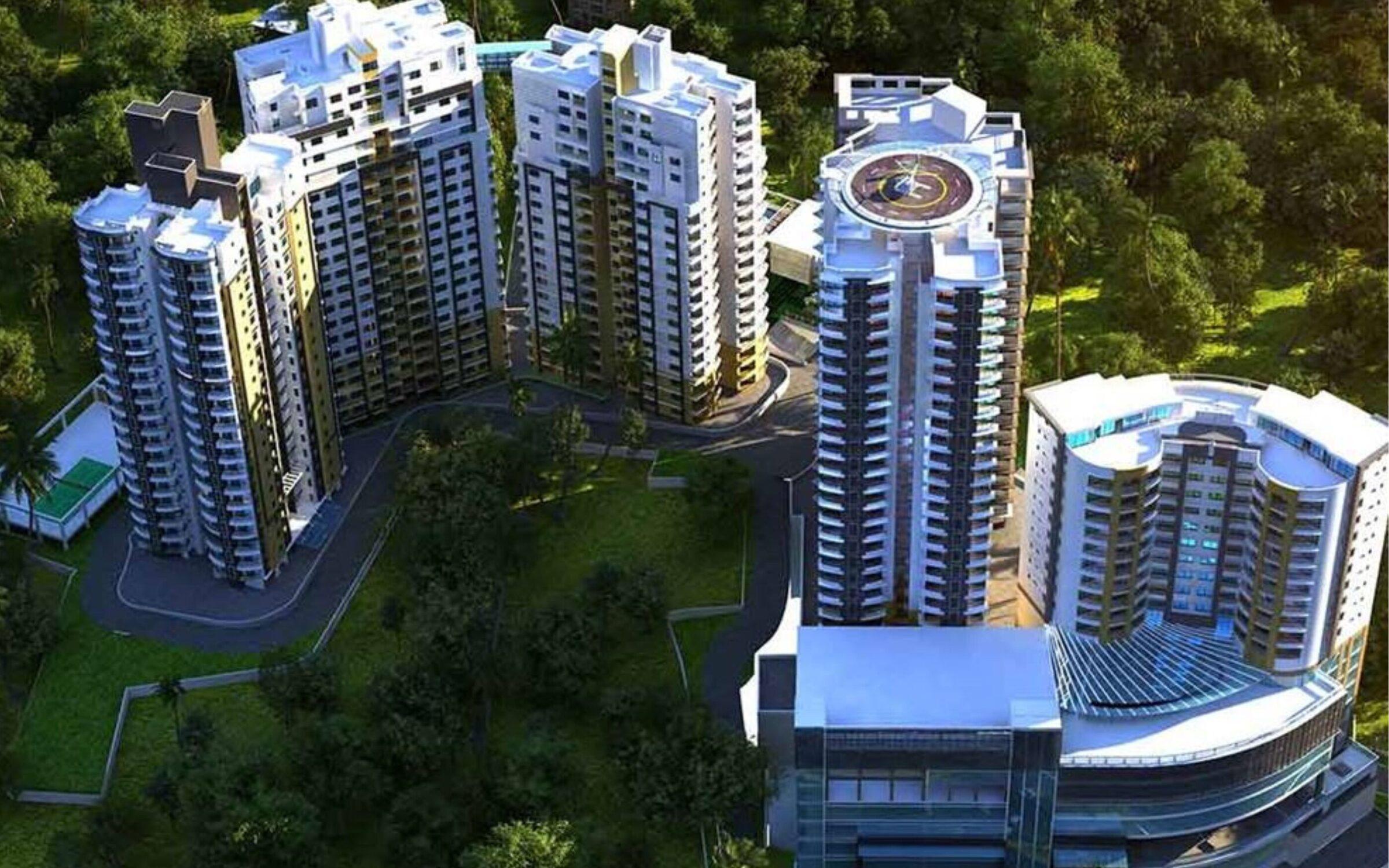 Acropolis by Landmark, Kerala: residential towers set in greenery